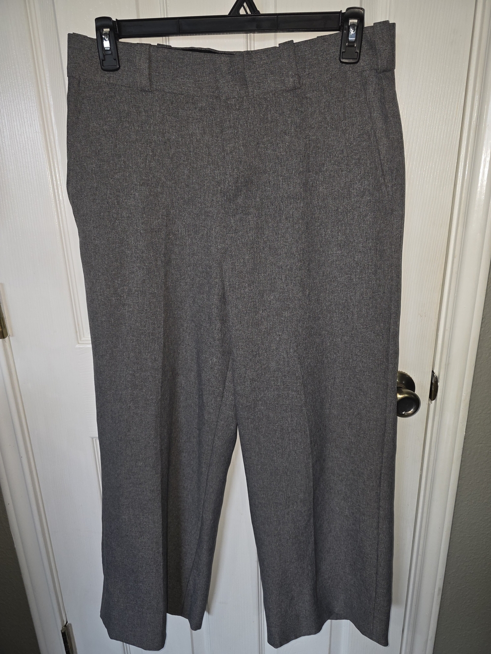 Men's Classic Gray Dress Pants - Elegant Professional Trousers
